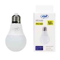 PNI A60 LED lemputė, 8.5W, 806lm, 6500K, E27 lizdas