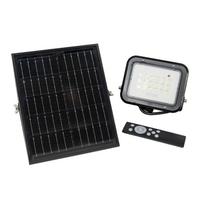 PNI GreenHouse WS50 50W LED prožektorius su saulės baterija, 6000mAh akumuliatoriumi, nuotolinio valdymo pulteliu, reguliuojamu laikmačiu ir ryškumu, 6500 K, IP65