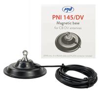 Magnetinis pagrindas PNI 145/DV 145mm su 4m kabeliu ir PL259 jungtimi