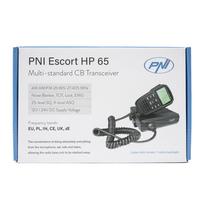 CB radijo stotelė PNI Escort HP 65 ASQ, multi-norm, RF Gain, ASQ, reguliuojamas SQ, 12 – 24 V cigarečių degiklio lizdas pridedamas
