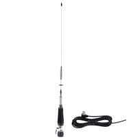 CB antena PNI LED 850, 85 cm, 300 W, sulankstoma, šviečia siuntimo metu ir PNI T601 montavimo kabelis