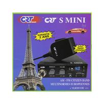 CB radijo stotelė CRT S Mini, dviguba įtampa, 12/24V, 4W, su ASQ, AM-FM