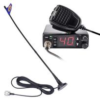 CB radijo stoties komplektas Jopix AP-7 ir CB antena MAG-7 su magnetu