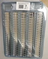 PNI RJ45 kištukas UTP Cat7 kabeliui, 100 vienetų rinkinys