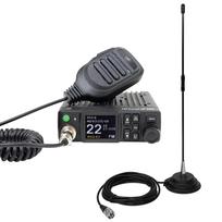 Radijo stoties komplektas CB PNI Escort HP 8900 ASQ, 12-24V + CB PNI Extra 40 antena su magnetiniu pagrindu