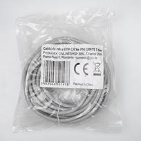 UTP CAT6e PNI U0675 tinklo kabelis, 2xRJ45 kištukas, 8 laidai x 0.4 mm, 7.5m