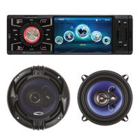 Automobilinis MP5 grotuvas PNI Clementine 9545 + koaksialiniai automobiliniai garsiakalbiai PNI HiFi650, 120W, 16.5 cm