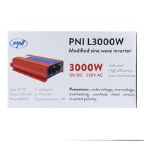 Įtampos keitiklis PNI L3000W maitinimo šaltinis 12V 230V išvestis