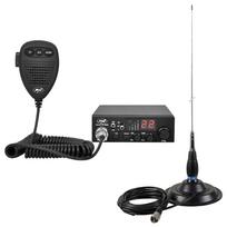 CB radijo stotelė PNI Escort HP 8000L ASQ + PNI ML145 antena su magnetu 145 / PL