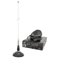 CB radijo stoties komplektas PNI ESCORT CB 8024 ASQ + antena PNI ML100