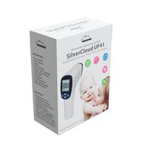 SilverCloud UF41 skaitmeninis termometras su infraraudonųjų spindulių, bekontakte, kūno ir paviršiaus matavimo technologija bei balso įspėjimo funkcija
