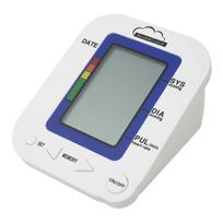 Elektroninis žastinis kraujospūdžio matuoklis SilverCloud MB23 su LCD ekranu, balso įspėjimo funkcija, širdies ritmo rodmenimis, manžete 22-36cm