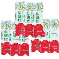 Zhonghua Floral Care Orange Blossom Dandelion Toothpaste red