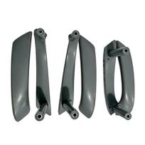 Inner Door Handle Kit Pull Grab Cover Trim For Skoda Octavia 2007-2014 Accessories pilka spalva