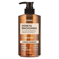 [KUNDAL] Honey & Macadamia Nature Shampoo #Lemon Verbena 500ml brown