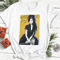 New Back To Back Amy Winehouse TShirt Gift family S234XL Shirt Unisex T-Shirt M black