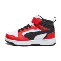 PUMA REBOUND Mid top Kids' Skateboarding Shoes Red White Kids' 393832-03 EU 31 black