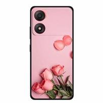 ZTE Blade A34 4G dėklas A 34 telefono dėklas Juodas silikoninis minkštas galinis dangtelis Dėklas ZTE Blade A34 telefono dėklui Funda Para Coque Krepšys ZTE Blade A34 4G white