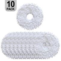Mopės šluostės rinkinys efektyviam valymui, skirtas For Eureka J15 Pro For Ultra 10 PACK white