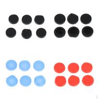 24Pcs Game Analog Stick Cap Thumb Grips Cover PSV 1000 2000 black