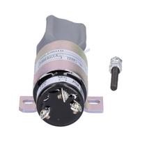 Fuel Shut Off Solenoid Valve Excavator Engine Stop Flameout Accessories DC24V TOSD?03?046