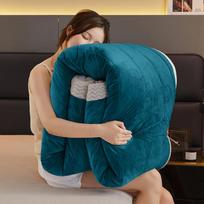 Fleece antklodės ir antklodės suaugusiems Storos šiltos žiemos antklodės Namuose Super minkšta antklodė Prabangios kietos antklodės ant dviejų lovų 120x200cm tamsiai mėlyna spalva