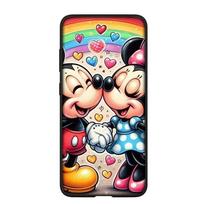 Phone Case for Samsung Galaxy S25 S23 S22 S24 Ultra FE A05 A06 A15 A16 A36 A37 A35 A54 A55 A56 A57 A25 A26 A53 S8 Lovely New Mickey Mouse Minnie Cover for Xiaomi Poco F8 Pro rausvai ruda