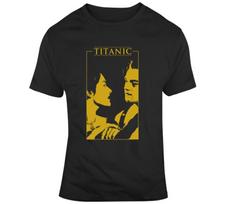 Titanic James Cameron Movie Legend Fan T Shirt Unisex T-Shirt XXXXL black