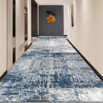 Modernus abstraktus takelis koridoriaus kilimas svetainės dekoracija namų fojė, prieškambaris, ilgi kilimai, laiptai, prieangis, neslystantis, anti-slip kilimėlis 100*200cm gray