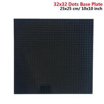 25,5*25,5cm 32x32 Pagrindo plokštė Klasikiniai Statybiniai blokai PAGRINDINĖS PLOKŠTĖS STATYBINIAI KALULAI vaikiškas plytų žaislas