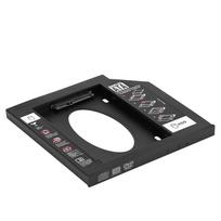 2.5  SATA HDD SSD Enclosure Hard Disk Drive Bay Caddy Optical DVD Adapter for Laptop 9.5mm black