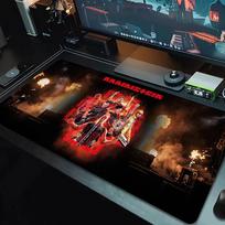 Rammstein Mouse Pad Large Gaming Table Cushion Non-slip Laptop Tablet Big Mousepad XXL Mat Mini PC Playmat With Lock edge_xia 30cmx60cm(11.8x23.6inch) brown