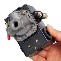 Air Compressor Pressure Switch Control Valve 120PSI 4 Port Unloader On Off Lever