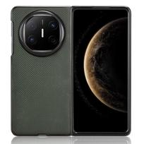 For Huawei Mate X6 Case Carbon Fiber Leather Back For Huawei Mate x6 X6 Case Hard Folding Protective Phone Cover For mate X6 black