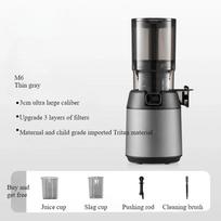 220V Slow Juicer Cold Press Extractor Filter Free Easy Wash Electric Fruit Juicer Machine Large Caliber Commercial pilka