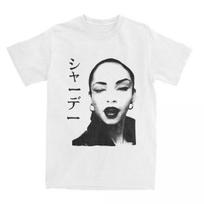 Vintažiniai S-Sade Adu Love Deluxe Pasaulinio Turinio Marškinėliai Vyriški Medvilniniai Madingi Vyriški Marškinėliai Apvalia Kaklo Iškirpte Trumpomis Rankovėmis Drabužiai 3XL white