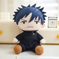 Anime Jujutsu Kaisen Push Doll Mahito Satoru Gojo Itadori Yuji Fushiguro Megumi Geto Suguru Nanami Kento Stuffed Toys 20X14CM beige