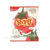 Lotte Lollipop Fruity Fondant Honey Tomato 60G red