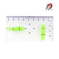 Itin skaidrus mini gulsčiukas, burbulinis liniuotė, inklinometras, matavimo prietaisai, dvikryptis, magnetinis, 1 vnt. white