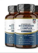 Magnio Glicinato Kompleksas 4 viename - Pridėtas Magnio Glicinatas, Citratas, Malatas ir Tauratas 2pack