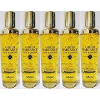 [ANJO] Anjou 24k Gold Radiance Essence / Whitening Wrinkle Improvement Dual Function, 150ml, 5 pieces beige