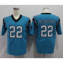 Mens NFL Carolina Panthers Football Jersey Cam Newton 1 Christian McCaffrey 22 Replica Team Uniform Fan Wear XXXL