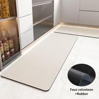 Virtuvės kilimėlis kojoms Virtuvės kilimas Dekoro kilimas virtuvei Namų virtuvės Kilimas Vonios kambario grindų kilimas Įėjimo sugeriantys kilimėliai L 40x120cm