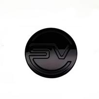 Automobilio kėbulo logotipo lipdukas SV emblema automobilio bagažinės dekoravimo ženklelis B black