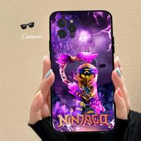 Anime N-NinjagoS telefono dėklas IPhone 16 15 14 11 12 13 Mini Pro XS Max dangtelis 6 7 8 Plus X Funda korpusas iPhone 11