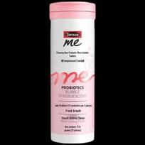Swisse Oral Probiotic Breath Freshening Tablets white