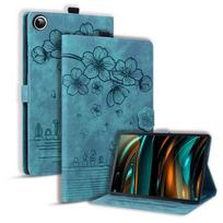 Minkštas atverčiamas dėklas, skirtas Samsung Galaxy Tab A11+ SM-X230 X236 11 colių A11 SM-X130 8,7 colių, su kišenėle ir sulankstomu stoveliu Tab A11 8.7 inch blue