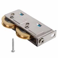Copper Sliding Door Roller Double Groove Window Pulley Hardware Roller Wheel  Sliding Screen Door