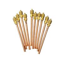 Set of 10 Copper Tube Filling Parts for Refrigeration Air Conditioning Maintenance 125mm Length Safe Working Pressure 3 4 Mpa China Mainland