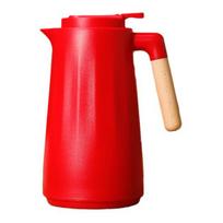 Termosinė tara su snapeliu, 1000 ml talpos, vakuuminė izoliuota vandens butelis namams, biurui, išlaiko gėrimus karštus 6 valandas, nešiojamas vandens dozatorius 1000ML red
